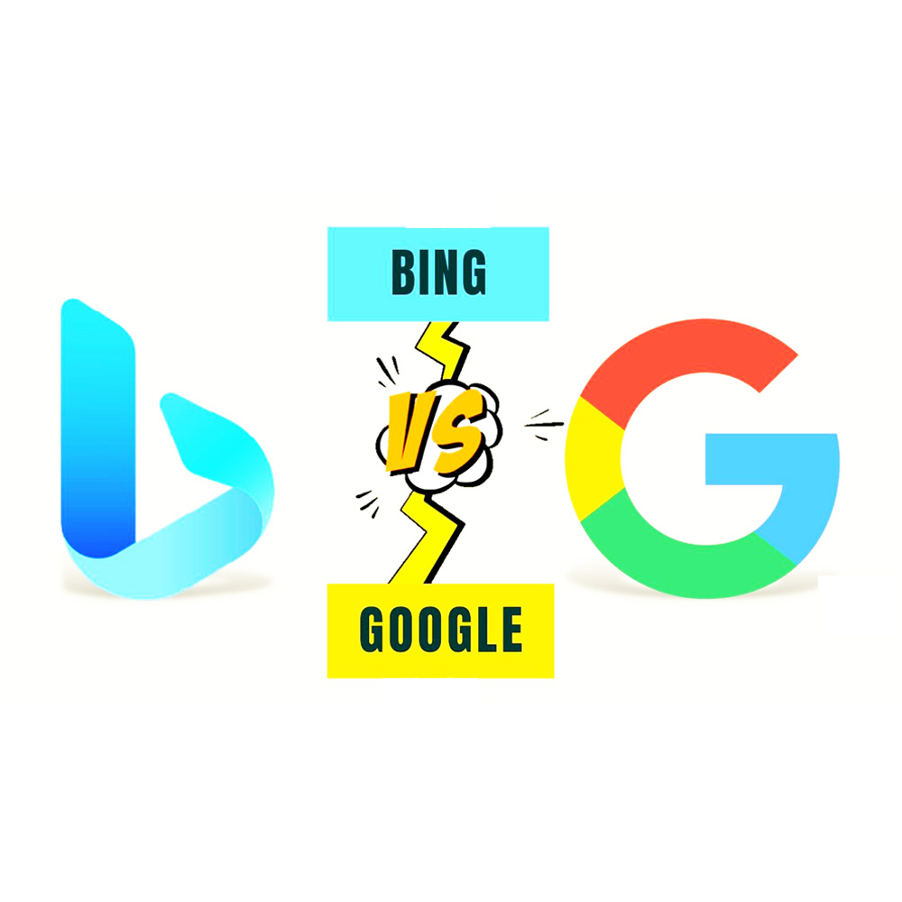 مقایسه موتور جستجوی Bing & Google